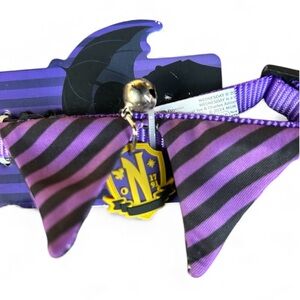 Wednesday kitten collar gothic Halloween NEW